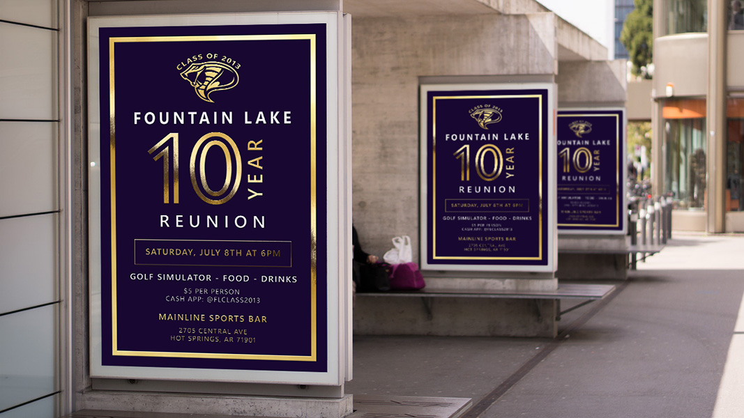 Event poster mockup